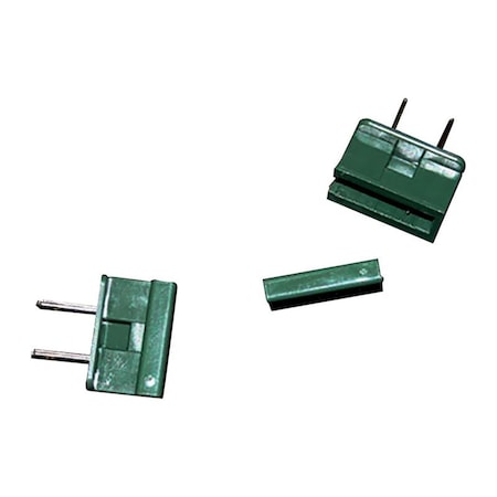 Holiday Bright Lights Commercial & Residential Plastic Zip Plug - Non-NEMA - Pack of 100 9610700